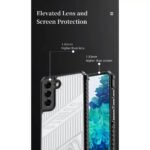 ZORVEX - (XLEGANT ARMOUR EDITION) BACK CASE FOR SAMSUNG GALAXY S21 FE 5G - 6.4 INCHES - Image 3