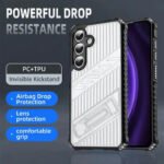 ZORVEX - (XLEGANT ARMOUR EDITION) BACK CASE FOR SAMSUNG GALAXY S23 FE 5G - 6.4 INCHES - Image 3