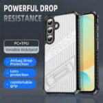 ZORVEX - (XLEGANT ARMOUR EDITION) BACK CASE FOR SAMSUNG GALAXY S24 FE 5G - 6.7 INCHES - Image 2