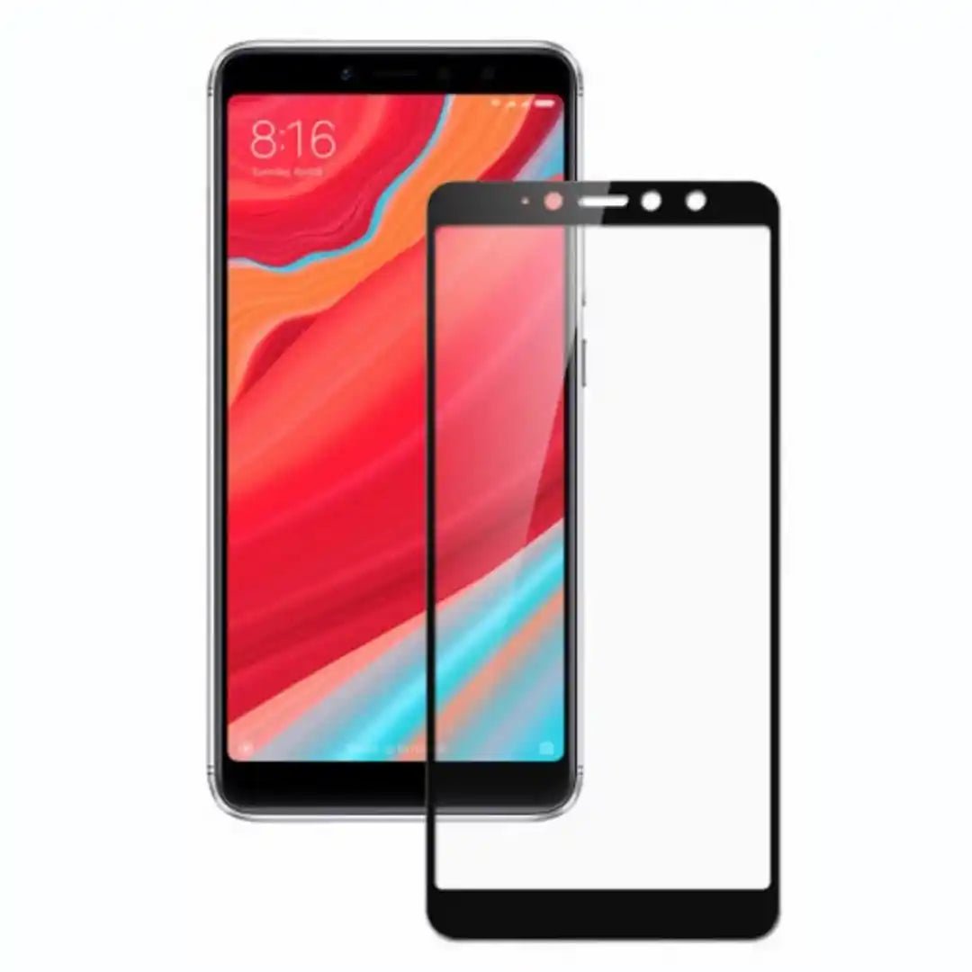 nPlusOne-9H-Tempered-Glass-for-Redmi-Y2-Black_1 ZORVEX - 9H TEMPERED GLASS FOR REDMI Y2 - 6 INCHES - Image 1