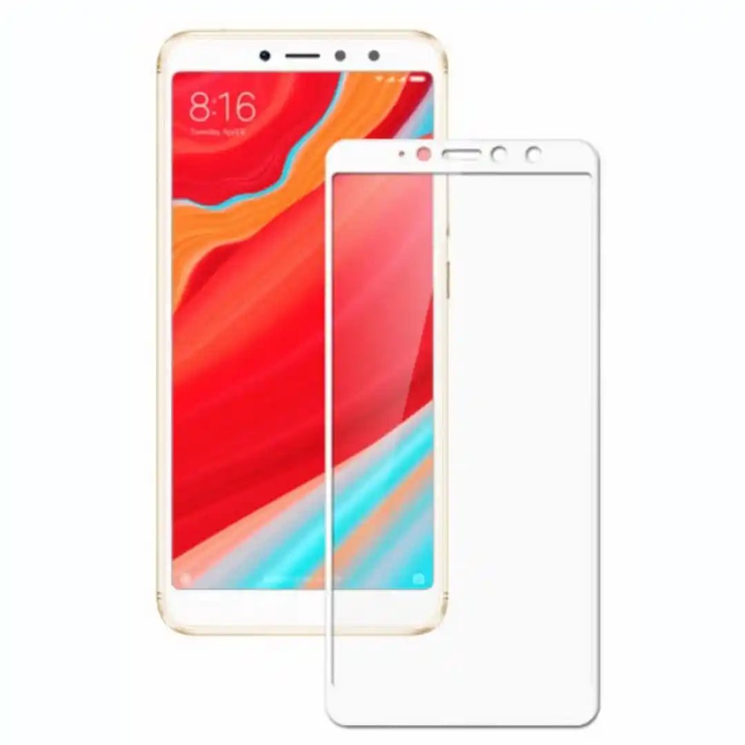 nPlusOne-9H-Tempered-Glass-for-Redmi-Y2-White_1 ZORVEX - 9H TEMPERED GLASS FOR REDMI Y2 - 6 INCHES - Image 1