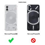 ZORVEX - BUMPER LIGHT WEIGHT BACK CASE FOR NOTHING PHONE (2) - 6.7 INCHES - Image 9