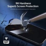 ZORVEX - PRIVACY 9H TEMPERED GLASS FOR IPHONE 12 PRO - 6.1 INCHES - Image 4