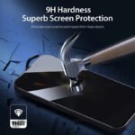 ZORVEX - PRIVACY 9H TEMPERED GLASS FOR IPHONE 13 - 6.1 INCHES - Image 4