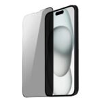 ZORVEX - PRIVACY 9H TEMPERED GLASS FOR IPHONE 15 PLUS - 6.7 INCHES - Image 2