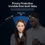 ZORVEX - PRIVACY 9H TEMPERED GLASS FOR IPHONE 15 PRO MAX - 6.7 INCHES - Image 3