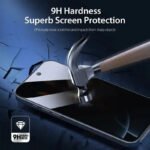 ZORVEX - PRIVACY 9H TEMPERED GLASS FOR IPHONE 16 PRO - 6.3 INCHES - Image 4
