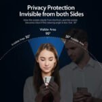 ZORVEX - PRIVACY 9H TEMPERED GLASS FOR IPHONE 17 - 6.3 INCHES - Image 3