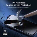 ZORVEX - PRIVACY 9H TEMPERED GLASS FOR IPHONE 17 AIR - 6.5 INCHES - Image 4