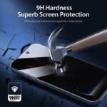 ZORVEX - PRIVACY 9H TEMPERED GLASS FOR IPHONE 17 PRO - 6.3 INCHES - Image 4