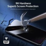 ZORVEX - PRIVACY 9H TEMPERED GLASS FOR IPHONE XS MAX - 6.5 INCHES - Image 4