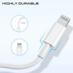 ZORVEX - USB C TO LIGHTNING CHARGING CABLE COMPATIBLE WITH APPLE DEVICES - 1 M - Image 5