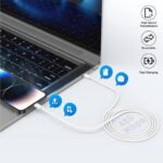 ZORVEX - USB C TO LIGHTNING CHARGING CABLE COMPATIBLE WITH APPLE DEVICES - 1 M - Image 9